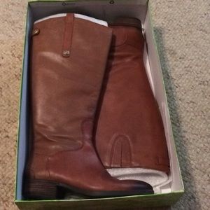 Sam Edelman Leather Riding Boots Athletic Calf